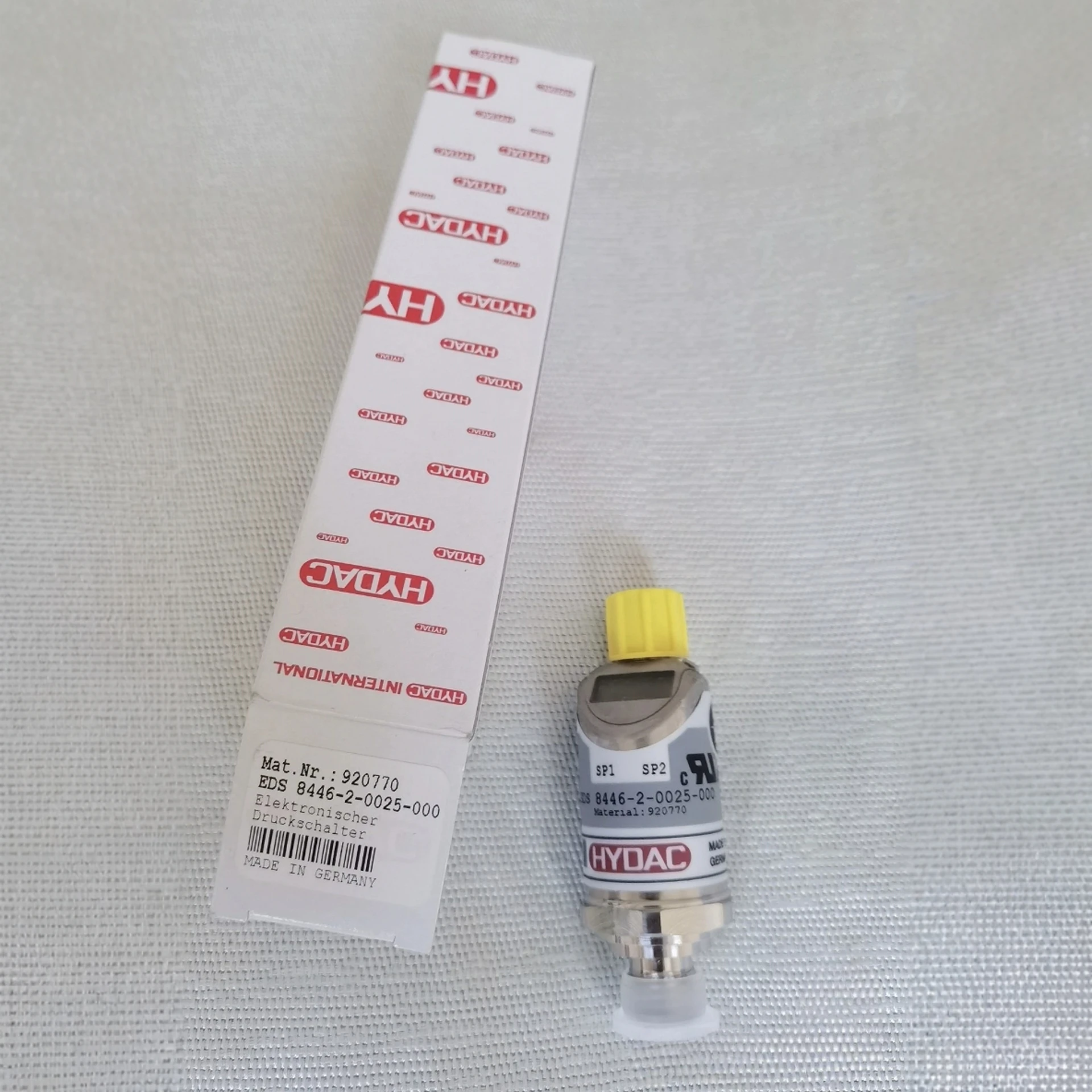 HYDAC Original Pressure sensor EDS8446-1-0025 EDS8446-2-0025 EDS8446-1-0100 EDS8446-2-0100 EDS8446-1-0250 EDS8446-2-0400 EDS8446