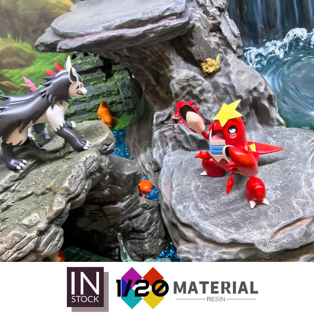 

[In Stock]1/20 Resin Scale World [MEGAZZ] - Corphish & Crawdaunt [Split RE-MENT]