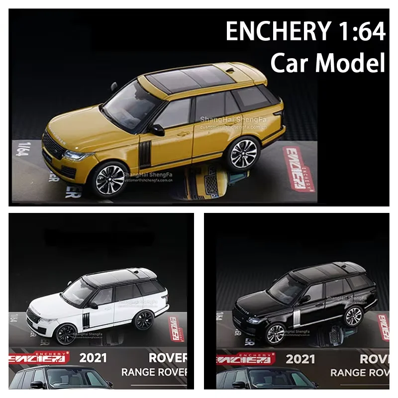 

Модель автомобиля ENCHERY 1:64 Range Rover 2021 из сплава, сувенир, коллекционный предмет, подарок для хобби