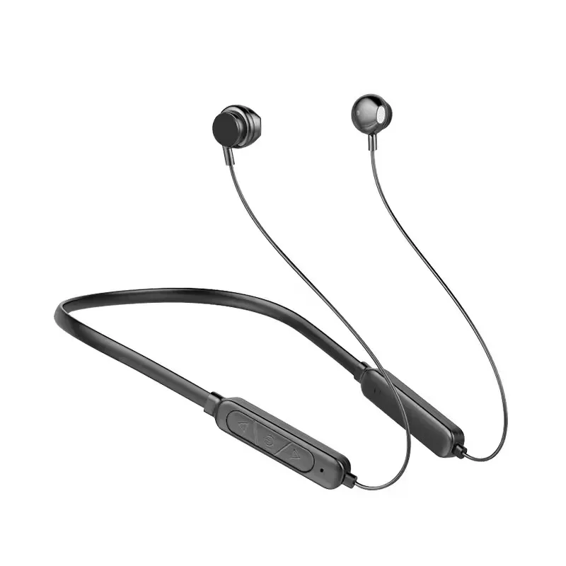 

Listen Music Or Sport High Capacity Battery Can Insert Bluetooth Earphone Neck Hanging Headphone TF Card HiFi Sound Effect Wear