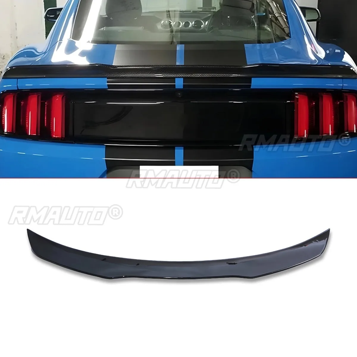 

Car Rear Wing Rear Trunk Spoiler Diffuser Protector For Ford Mustang 2015-2021 Body Kit Car Accessories