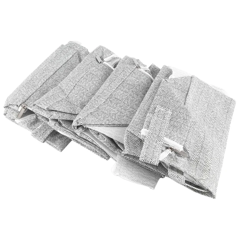 

4 шт., сумка для хранения одежды, портативная сумка для хранения, зимняя коробка для хранения чашек, подходит для сезонного хранения-AT30