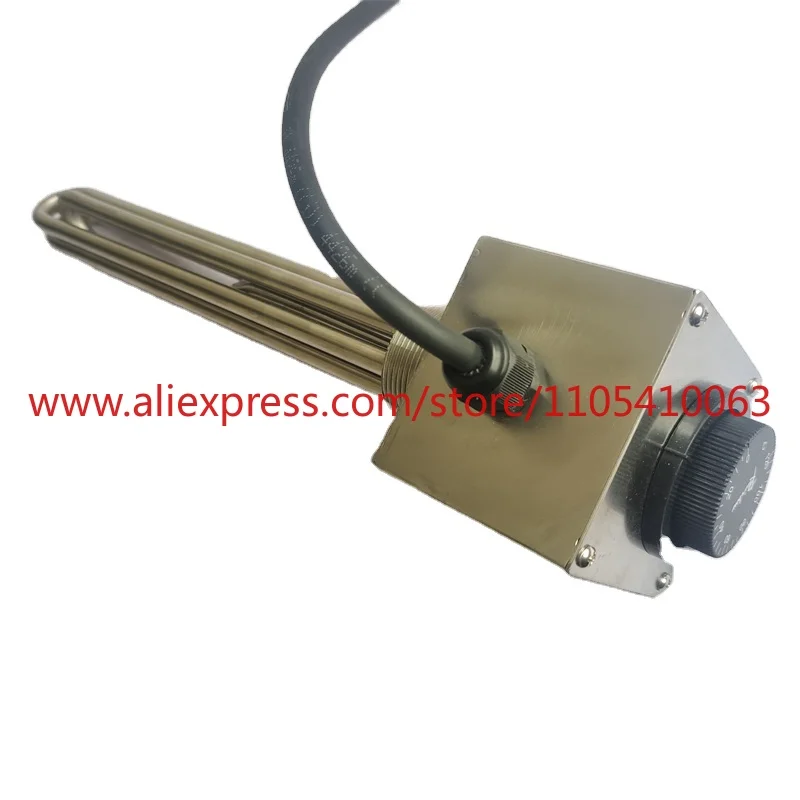 1Pcs 220V 3000W with thermostat temperature controller water tube heater immersion heating element