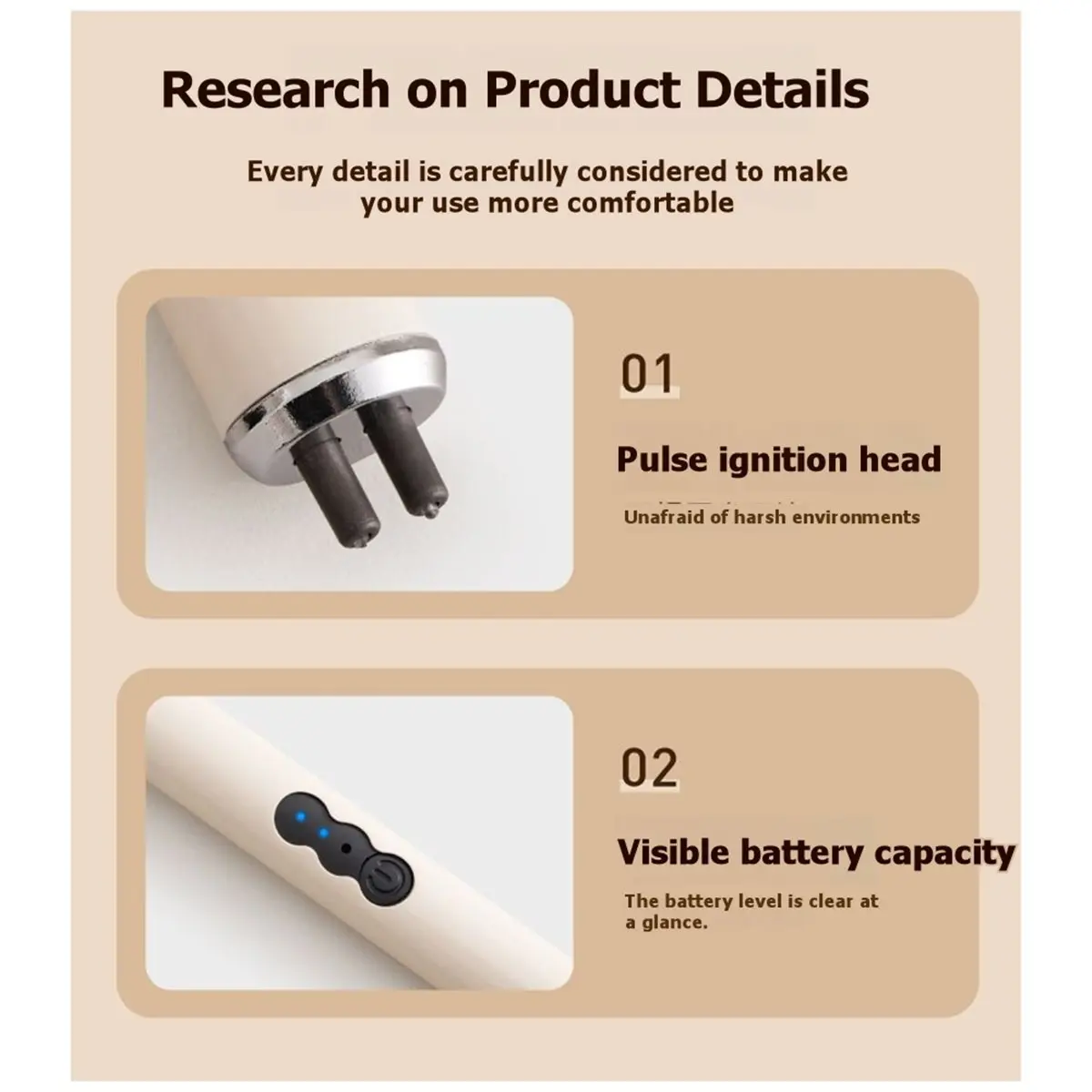 useful Magnetic Charging Aromatherapy Igniter Long-Handle Lighter Kitchen Gas Stove Igniter Candle and Incense Igniter Green