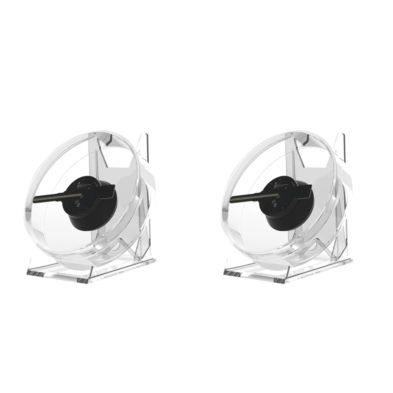 

BEAU-2X 3D Fan Hologram Projector Desktop LED Sign Holographic Lamp Player Remote Display Support Images And Video