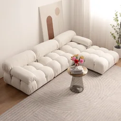 Nordic Modern Lazy Living Room Sofas Sectional Modular Recliner Luxury Sofa Velvet White Home Furniture Sofy Do Salonu SGKT