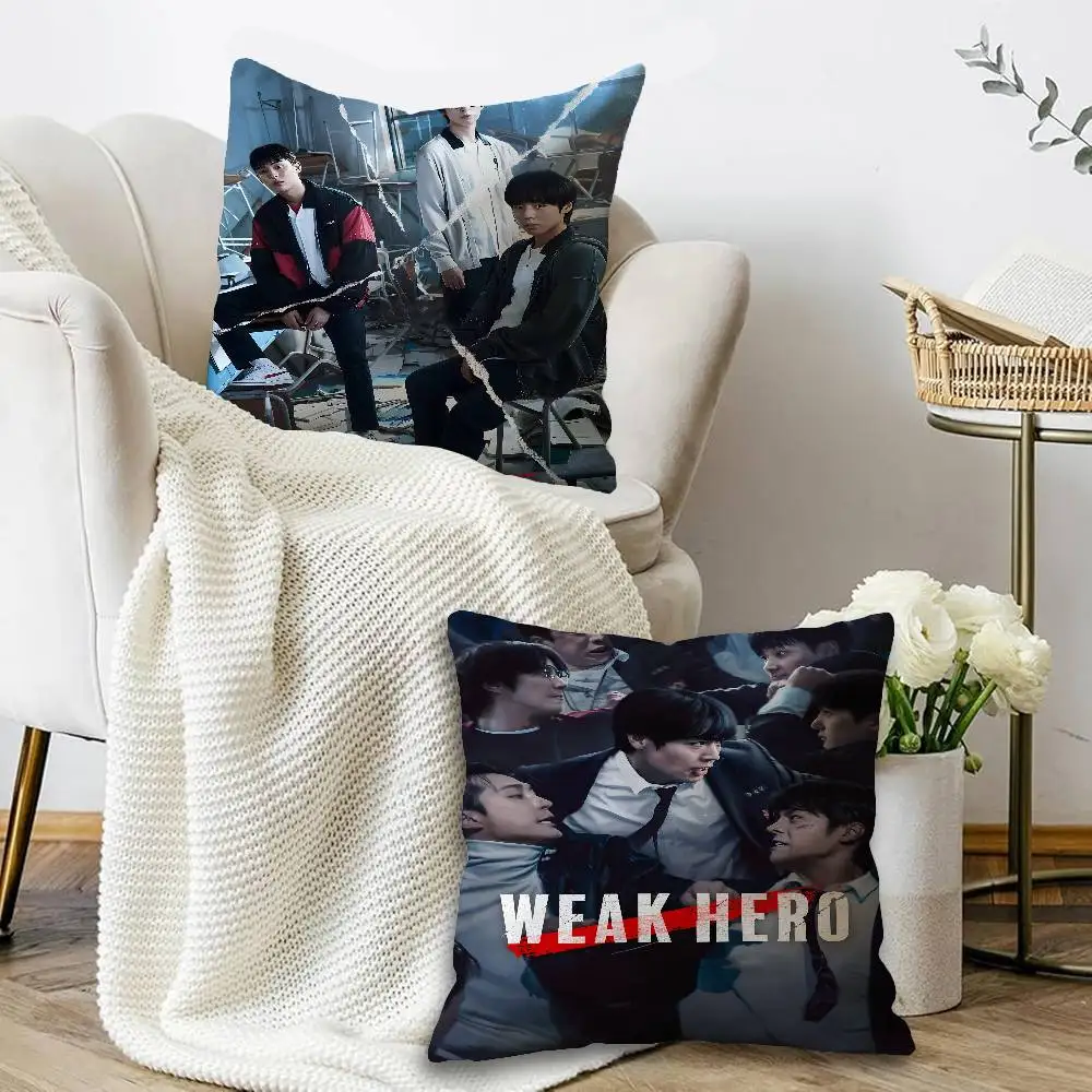 Movie W-Weak Hero Class 2 B Cushion Cover Polyester Sofa Cushions Decorative Throw Pillows Home Decoration Pillowcover