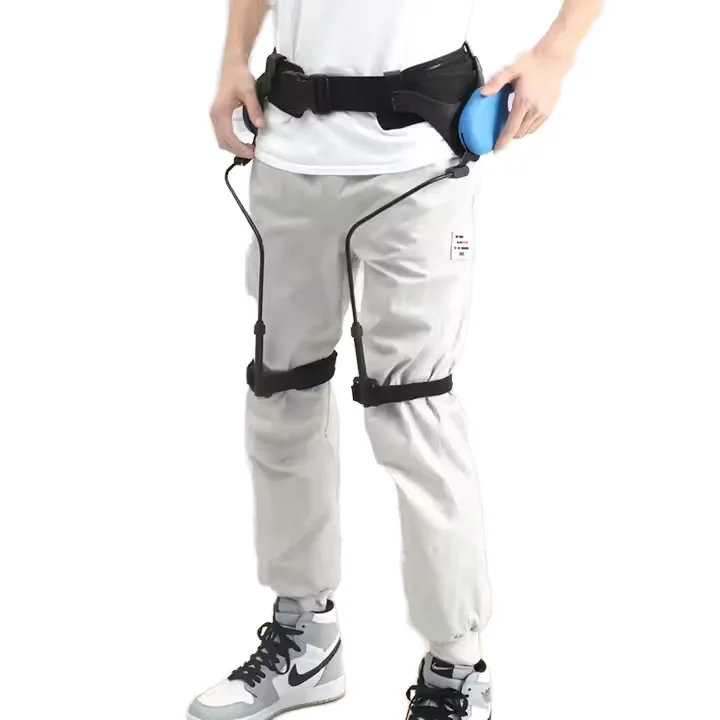 

Sports & Entertainment Booster Exoskeleton Walker Stainless Steel Walking Aid for Leg Activity Training & Exercise Equipment
