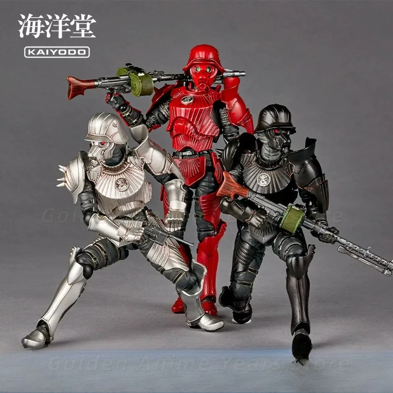 【In Stock】Original Zizai Zhiwu Red Goggles Protect Gear Model 34 Special Reinforced Armor Figure Gift&Collection
