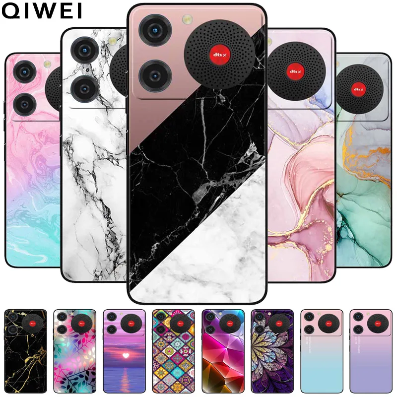 Phone Cases for ZTE Nubia Music Cover Fashion Marble Silicon Soft TPU Coque On for ZTE Z2353 Nubia Music Protective Bumper Shell