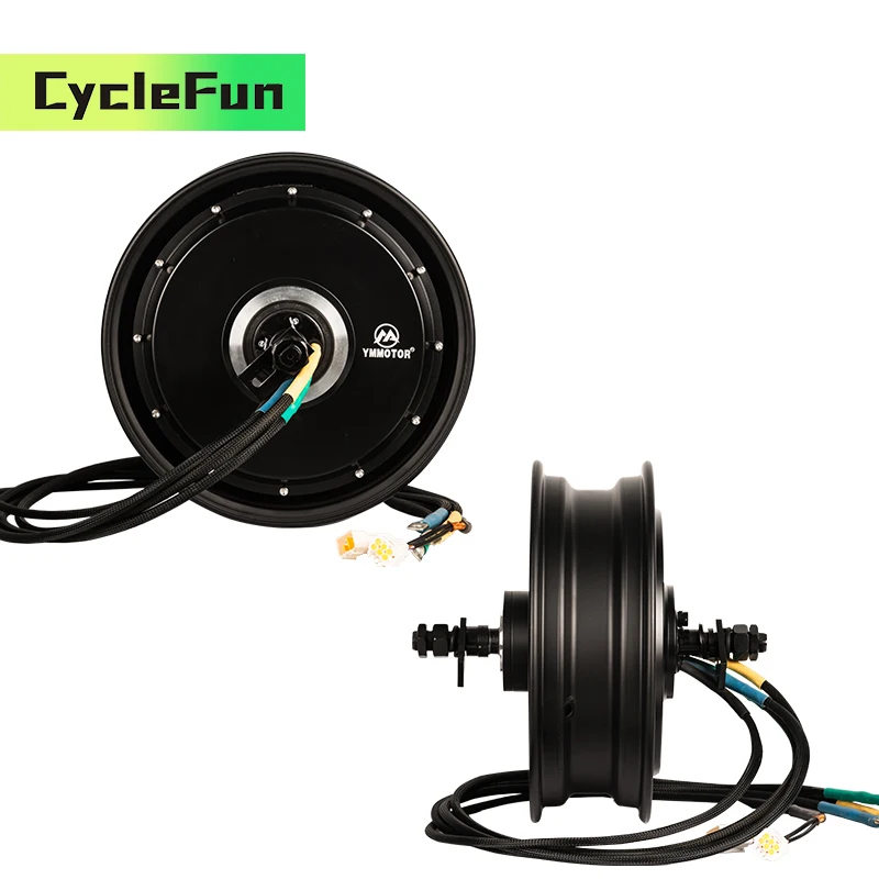 

YMMotor 12 кВт 12 "бесщеточный двигатель постоянного тока с ступицей колеса для электрического мотоцикла, скутера с высоким крутящим моментом, велосипеда для грязи