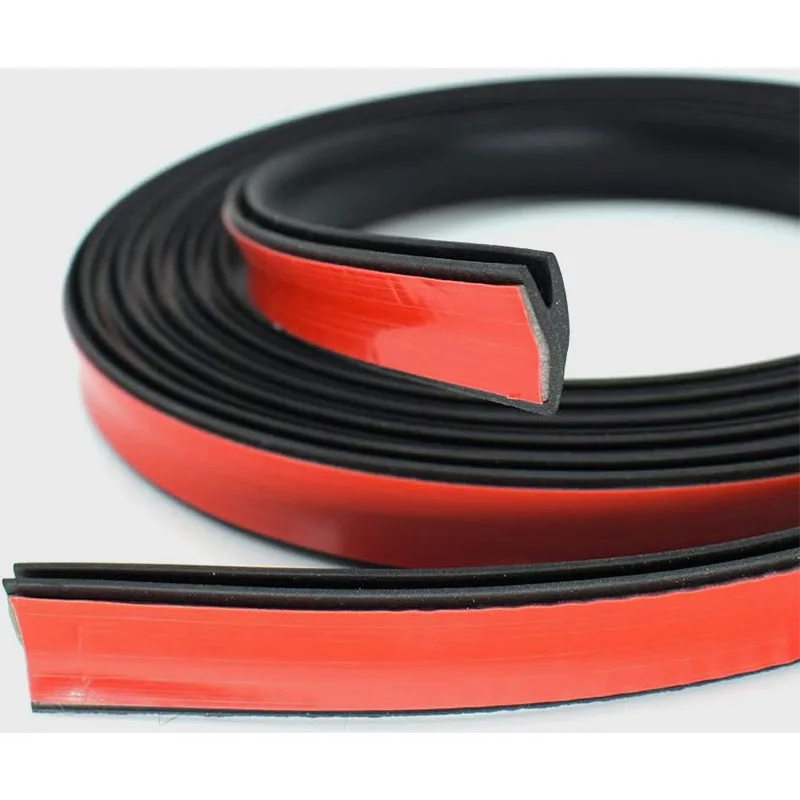 Car Y Shape Rubber Seal Weather Strip Edge Moulding Trim Weather Strip Sticker Auto Weatherstrip Windshield Rubber Seal