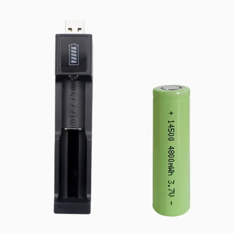 14500Mah 3.7V charger Toy Flashlight Lithium-ion Rechargeable Battery 18650 Battery with Large Capacity