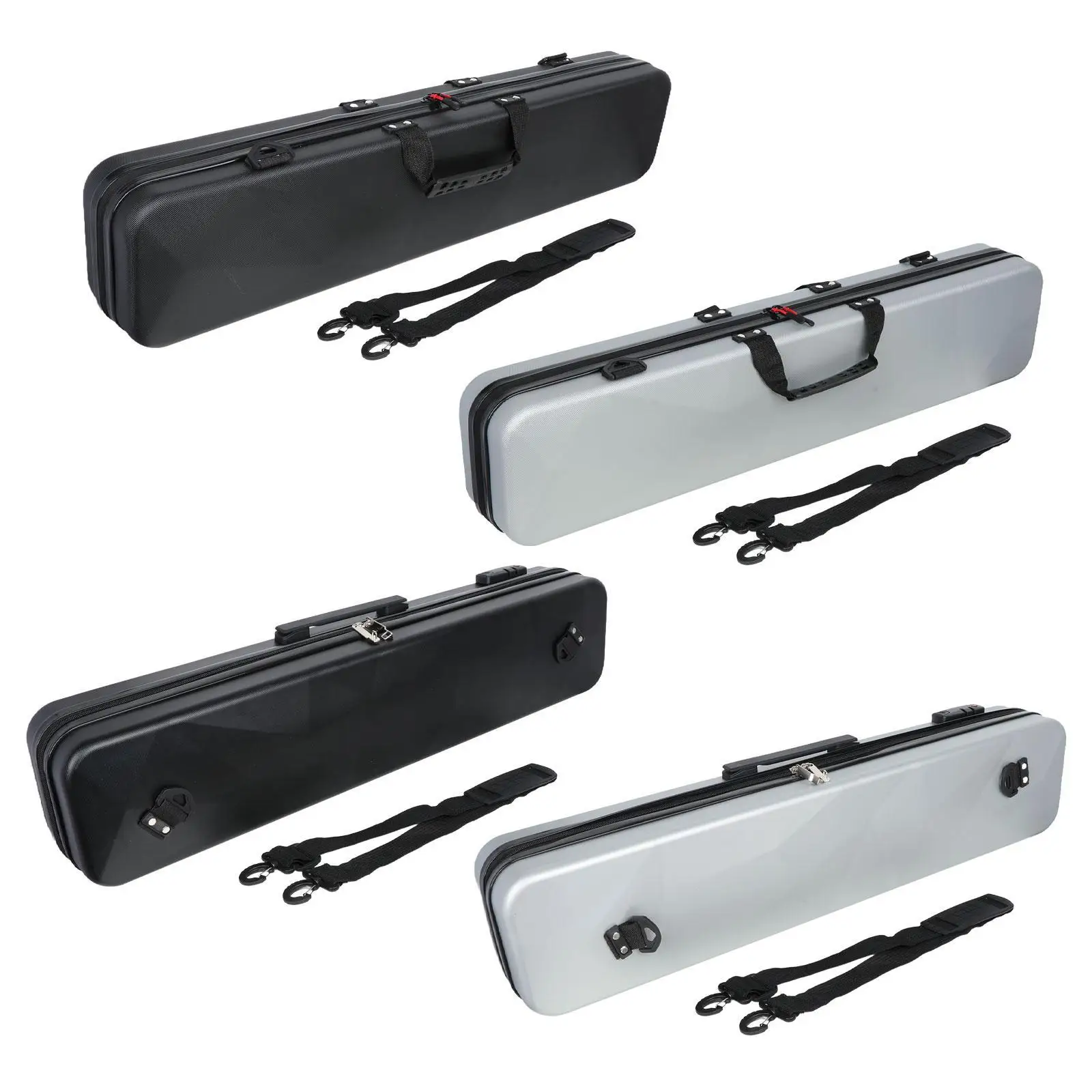 حافظة عصا البلياردو 1/2 حقيبة نادي PVC حقيبة واقية صلبة محمولة