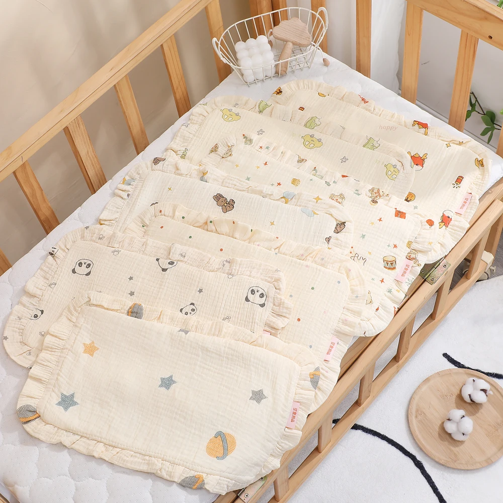 Napping for Newborn Sweat Absorption Breathable Cotton Baby  Universal Pillow