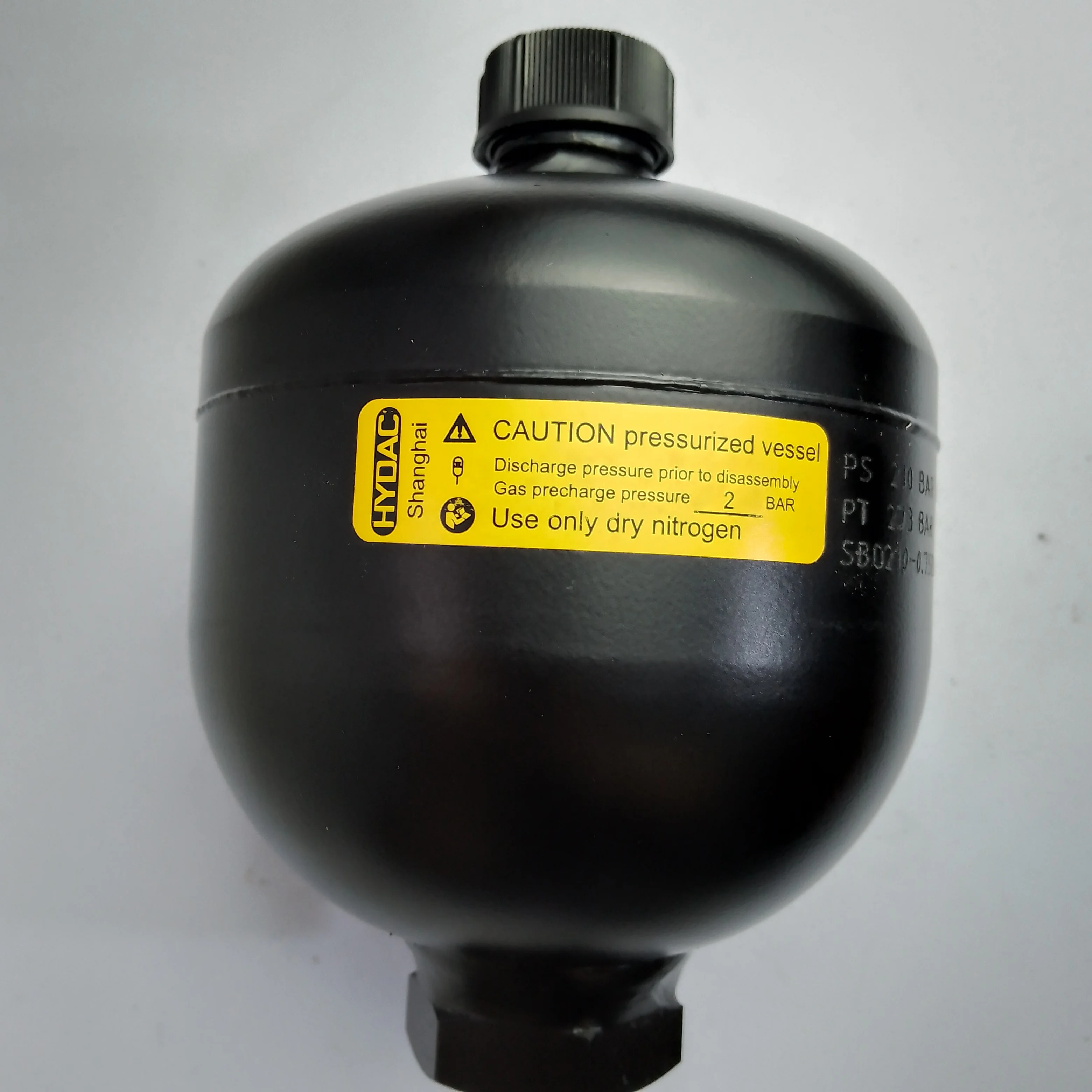 HYDAC تراكم الحجاب الحاجز SBO210-1.4E 1112A9-210AK