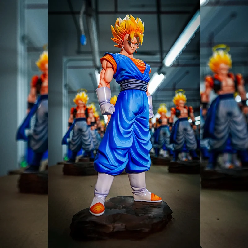 جديد 30 سنتيمتر Jt اللعب Gogeta الشكل فيجيتو عمل أرقام لعبة دراغون بول أنيمي نموذج جمع زخارف مكتب تمثال نموذج ديكور دمى هدايا