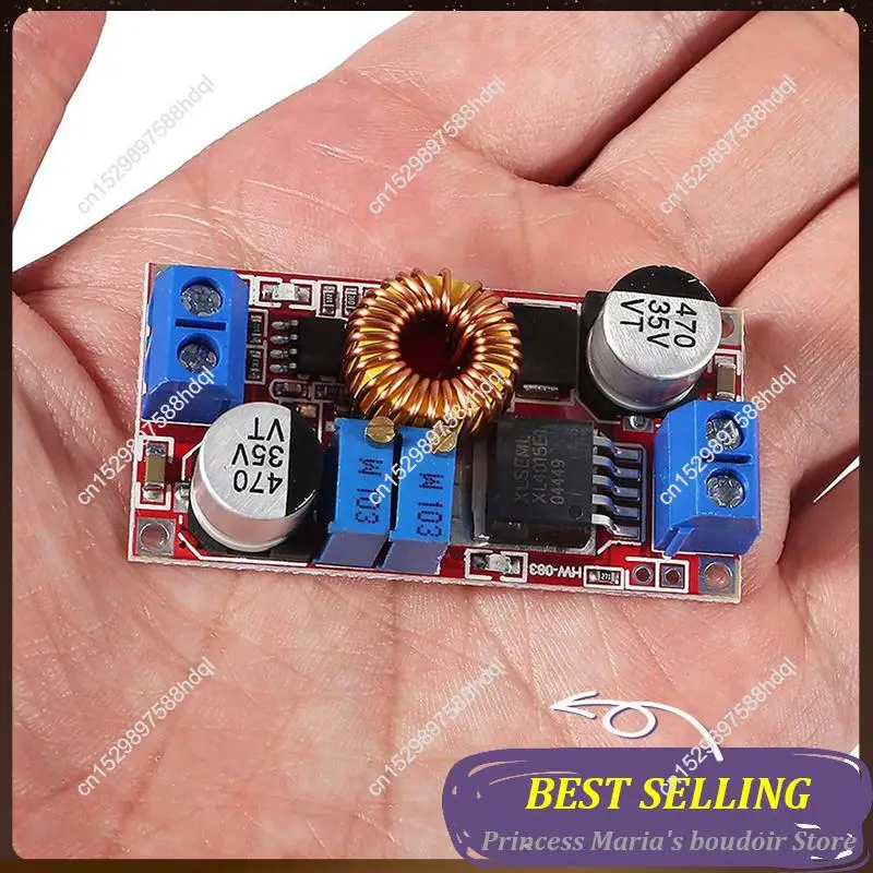 

AB30-20PCS XL4015 E1 5A DC To DC CC CV Lithium Battery Step Down Charging Board XL4015E1 Adjustable Buck Power Converter