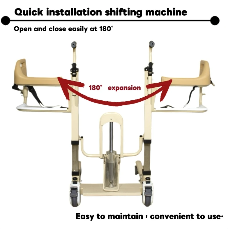 Coolfull Multifunctional Family Paralysis Chair Elderly Care Hydraulic Lift Assistive Transfer Lift Shower Chair