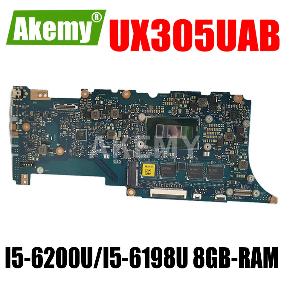 

Материнская плата для ASUS ZenBook UX305U UX305UAB I3-6100U I5-6198DU I7-6500U U305UA UX306UA U306UA U305U UX306U UX305UA UX306