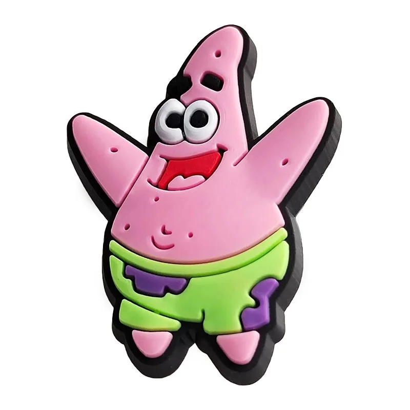 20 Stück Spongebob-Schuhanhänger für Slides, Sandalen, Crocs, Schuhdekorationen, Zubehör, Schnalle für Weihnachten, Geburtstag, Party, Geschenk – Detail 6