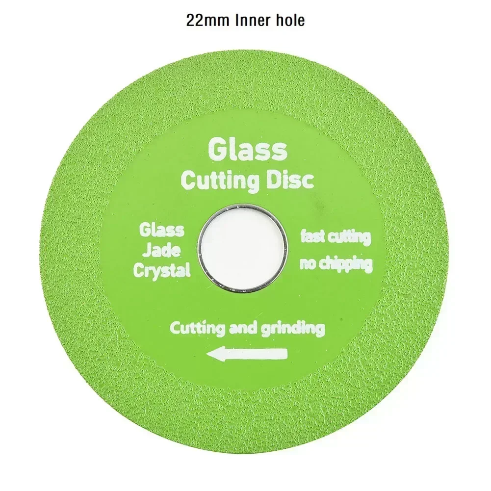 Rad Trennscheibe 3,93 Zoll Zubehör Montage Diamant Glas Schleifscheibe Mehrzweck Polieren Sägeblatt