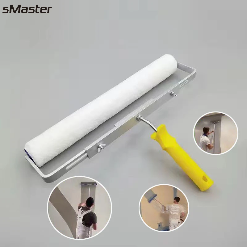 

18inch 46cm Paint Roller Brush Short-Middle-Long Plush Painting Handle Tool For Wall Decorative 9MM Painting Handle Tool Support