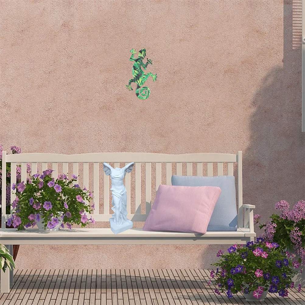 Statue Decorative Tabletop Crafts Fashion Exquisite Ornament Harp Female Bust Sculpture Resin Creative Household Office