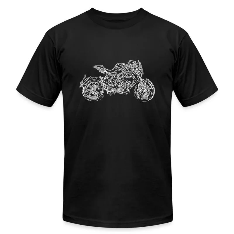 2024 MV Agustas Brutale Dragster 800RR Motorbike Fan T-shirt Casual T Shirt Graphic Summer Short Sleeves 100% Cotton S-3XL