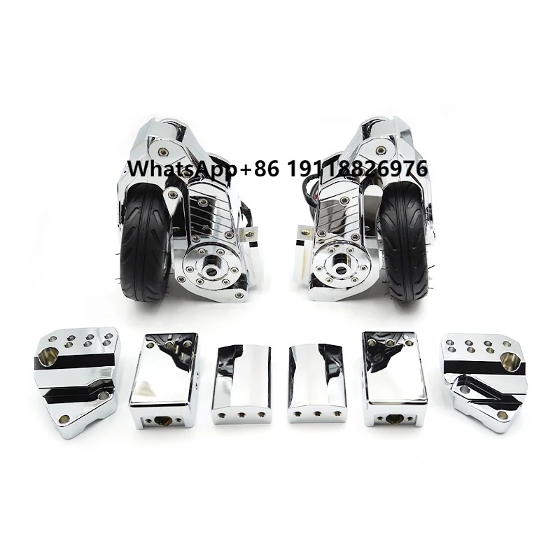 Roda Latihan Sepeda Motor Gl1800 Roda Penstabil Chieftain Roadmaster Touring Flh Road Street Glide Roda Pendaratan