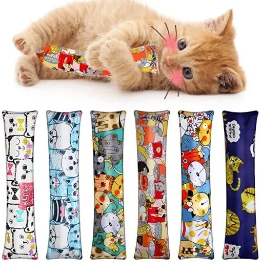 

Catnip Pillow Teasing Cat Toys Cat Hi Play Chewing Claw Pillow Pet Supplies