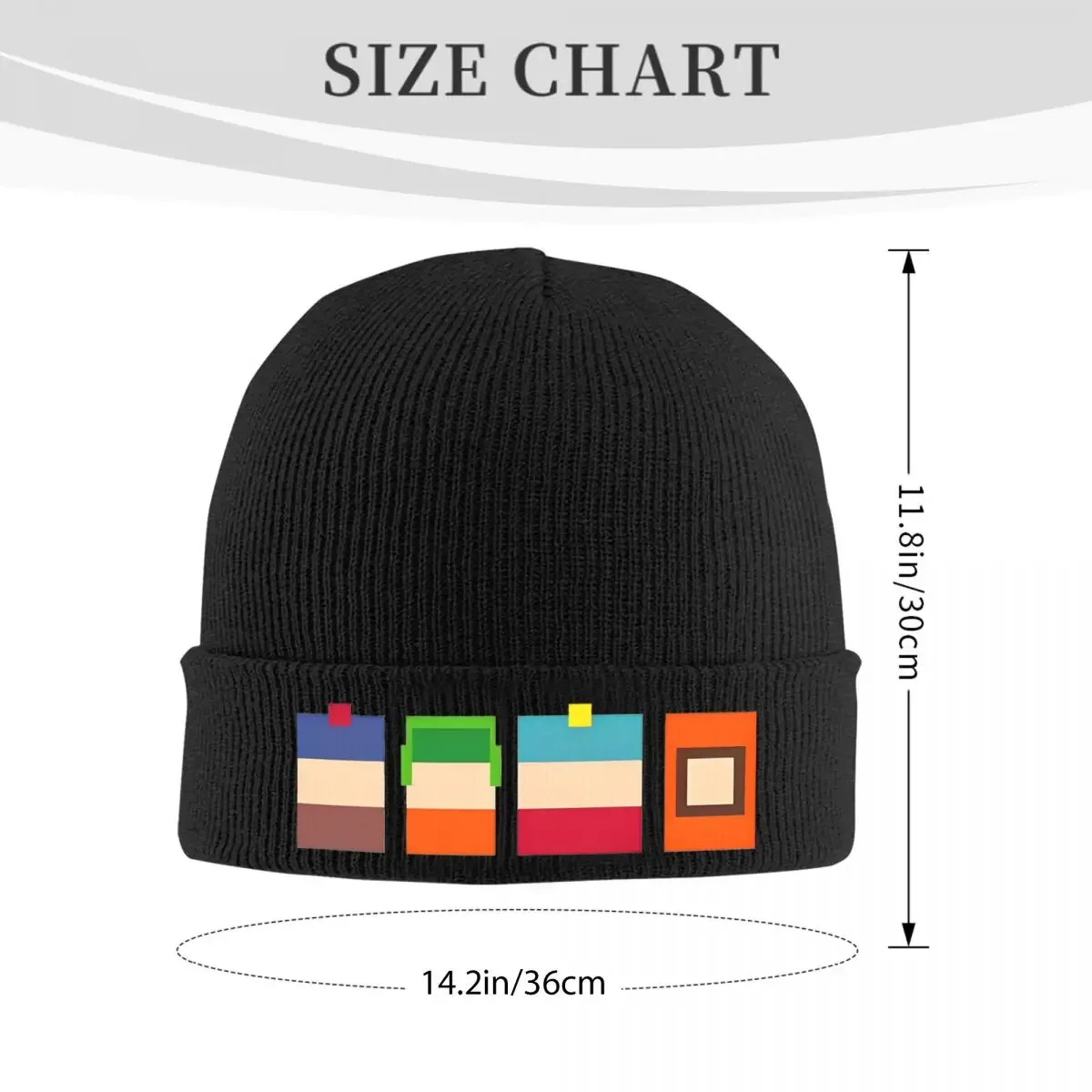 South Boys Hat Autumn Winter Skullies Beanies Ski Southparkk Cartoon Caps Female Male Knitted Caps