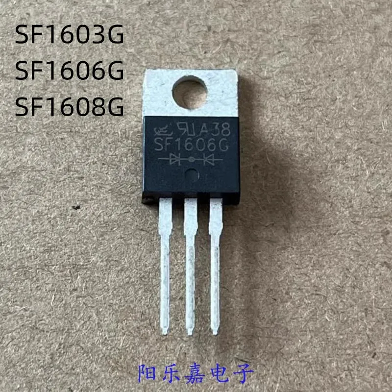 10Pcs/Lot SF1606G SF1608G SF1604G SF1603G TO-220 New Fast Recovery Diode