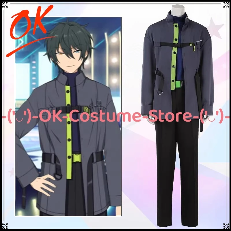 

[Customized Size] Ensemble Stars Mika Kagehira Casual Autumn Winter Cosplay Costume Game Outfit Halloween Party Uniform Suit