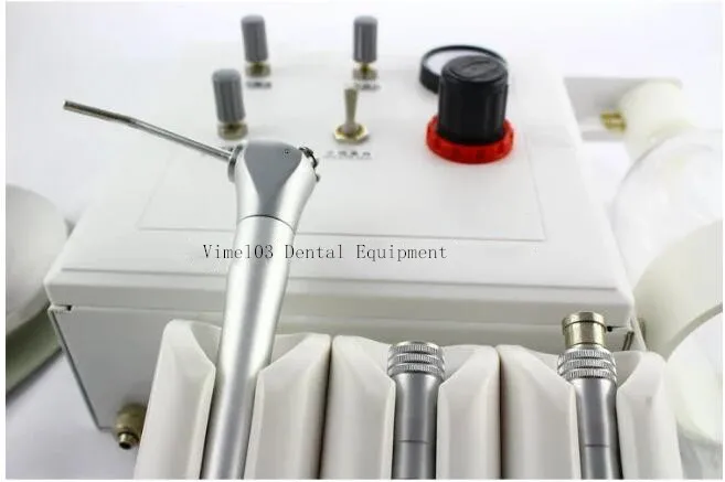 Dental Portable Turbine Unit Wall Mount Work with Air Compressor Triplex Syringe