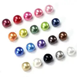 Sewing buttons 100pcs 6mm 8mm10mm 12mm 15mm 18mm pearl buttons for clothing sewing accessories women baby clothing material