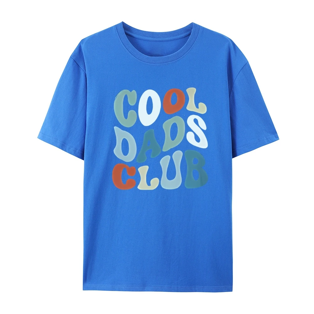 Oversized Cotton T Shirt Cool Dads Club Shirt - Cool Dad Club T-Shirt - Cool Dad Shirt - Fathers Day T-Shirt - T-Shirt For Dad