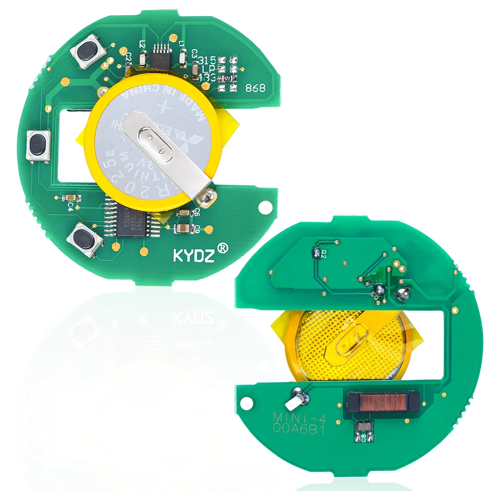 KEYECU 3 sztuki akumulator CAS zdalny kluczyk z 3 przyciskami 315LP/ 315MHz/ 433MHz/ 868MHz ID46 Chip dla Mini Cooper 2007-2014