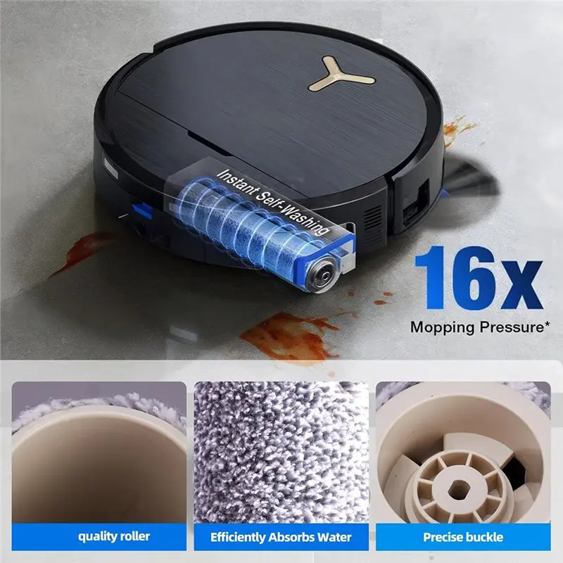 A52Q-For Ecovacs Zubehörpaket Ersatzbürsten und Filter DEEBOT X9 PRO Roboterstaubsaugerteile – Detail 2