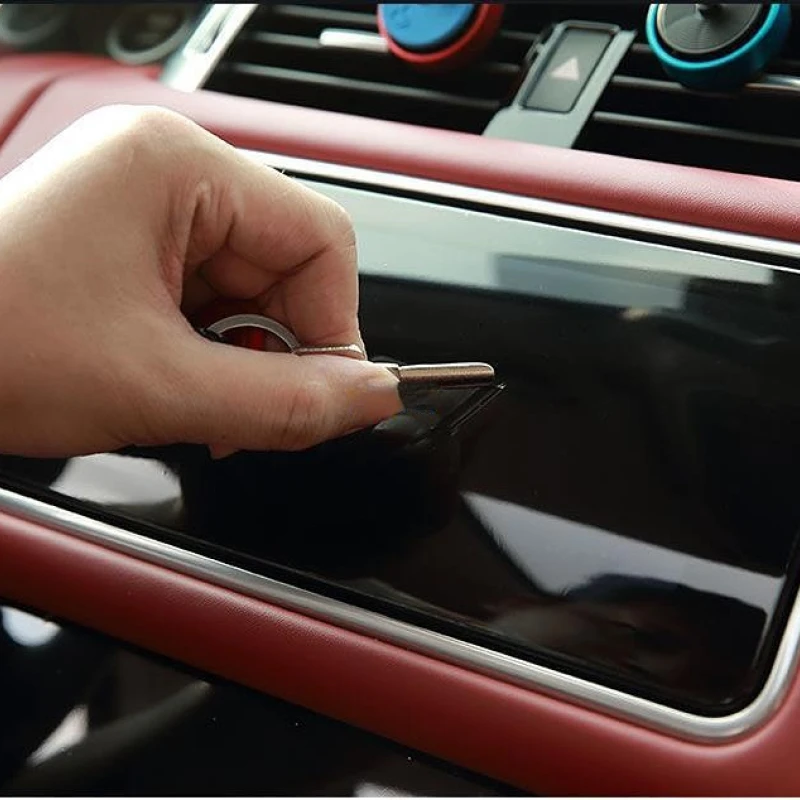 For Mitsubishi Eclipse Cross 2018 2019 Car GPS Navigation TPU Screen Protector Steel Portective Film Accessories