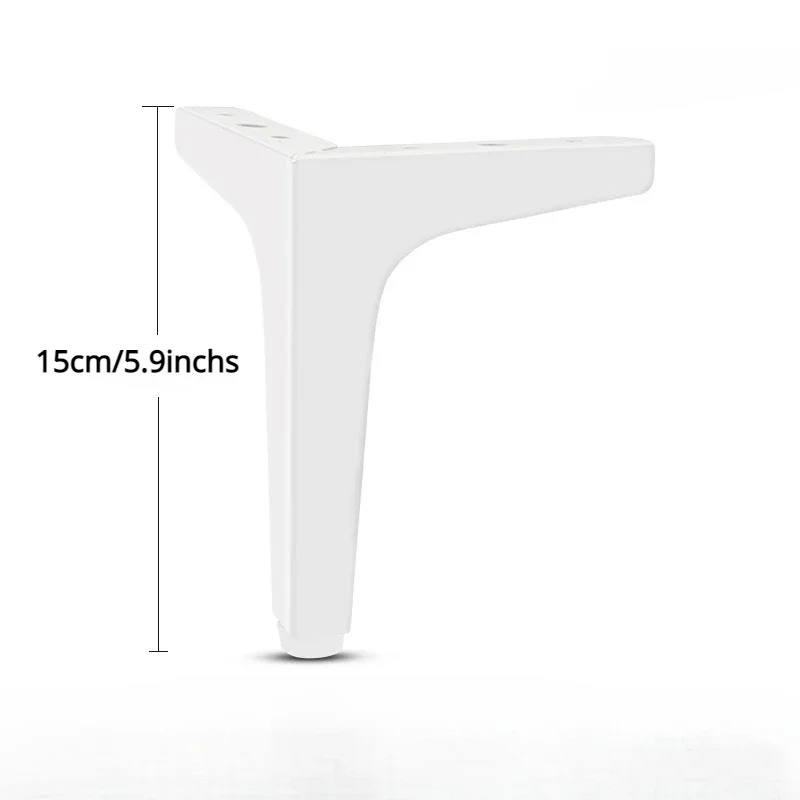 4 قطعة 15 سنتيمتر الحديثة الفاخرة أريكة الأجهزة Y شكل تصميم استبدال أرجل قطع الأثاث نوعية جيدة أريكة تتحول لسرير قدم السرير طاولات القهوة #2