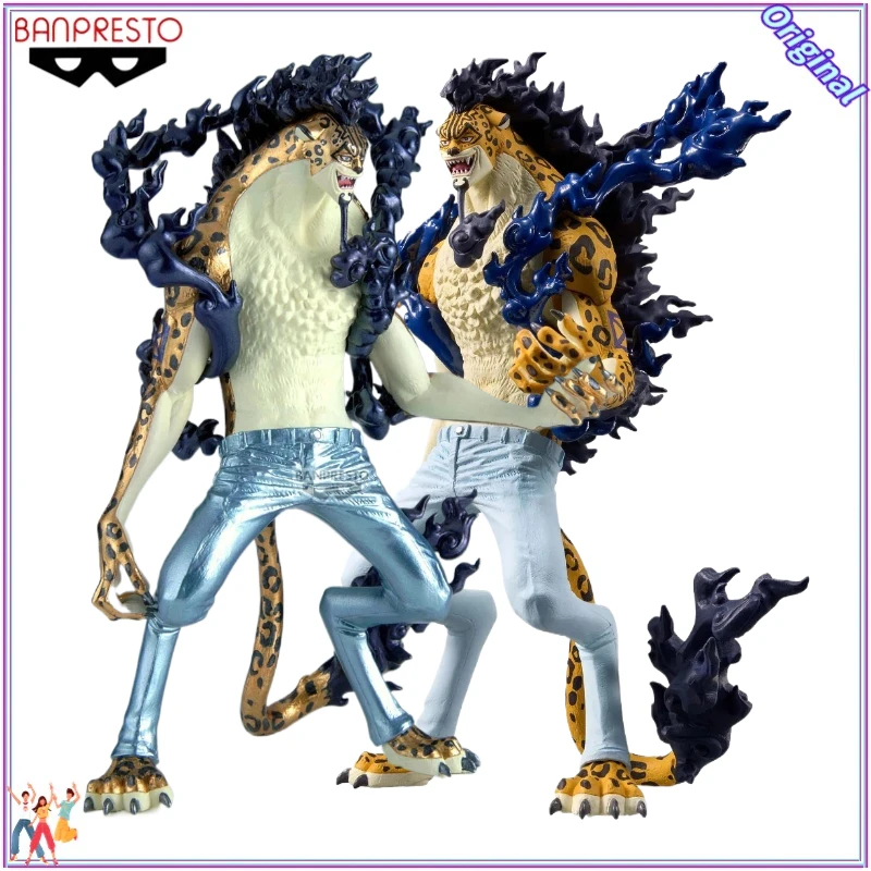 BANDAI BANPRESTO KING OF ARTIST ONE PIECE Rob Lucci Awakening Figura de Anime Modelo