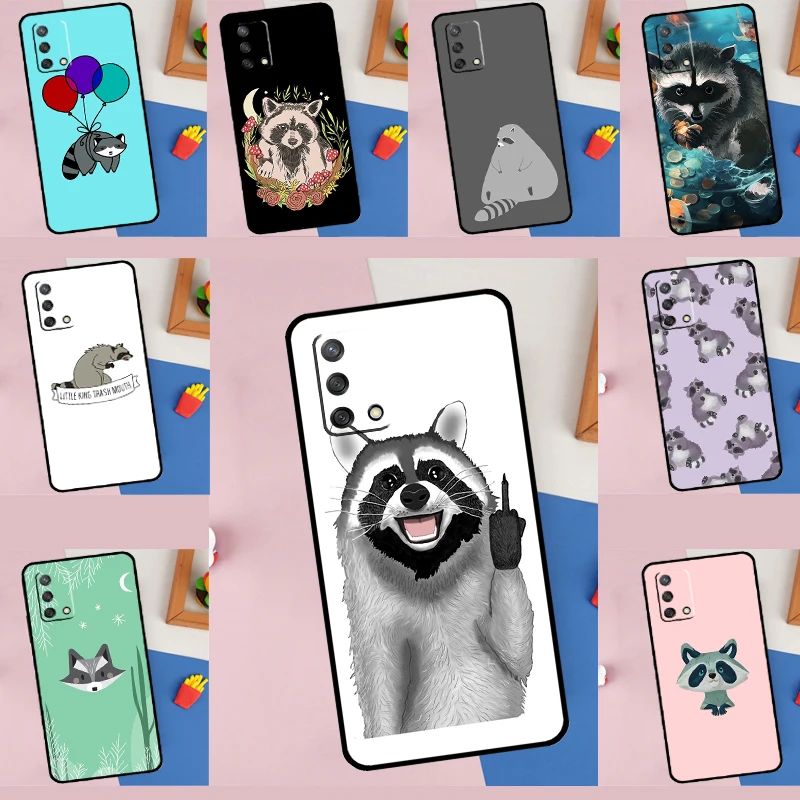 Cartoon Raccoon Kaw…