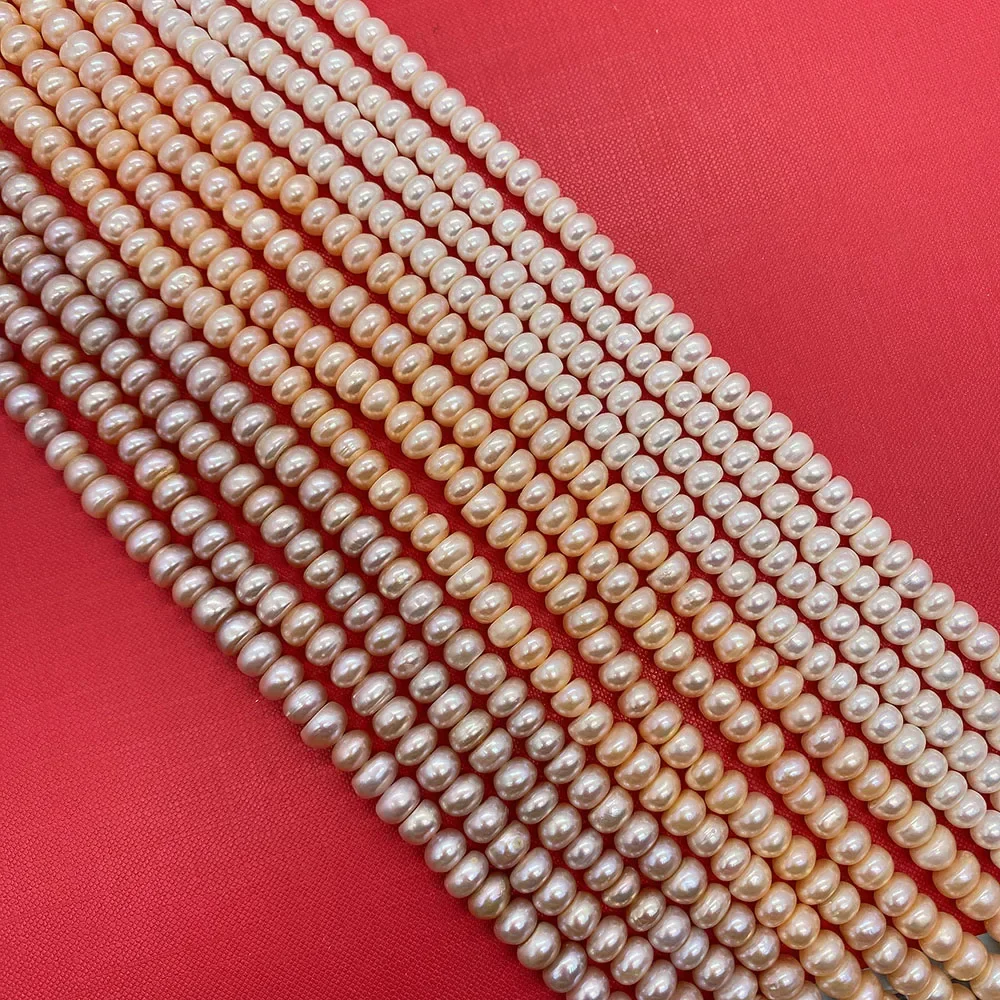 High quality Flat Beads Natural Freshwater Pearls Loose Pearls Beads for Making Jewelry DIY Necklace Bracelet Earring Accessorie