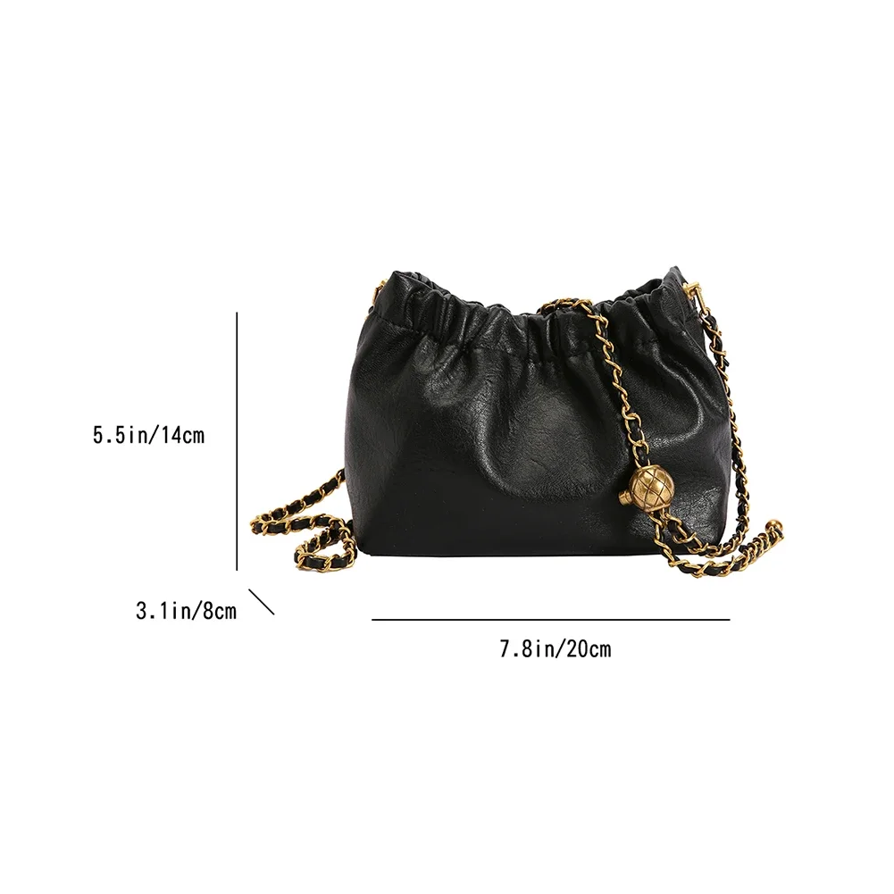 سلسلة نسائية حقيبة كتف متعددة الاستخدامات Crossbody حمل حقيبة عادية مطوي حقائب المتشرد حقيبة حقائب بحمالات فتاة محفظة أنيقة