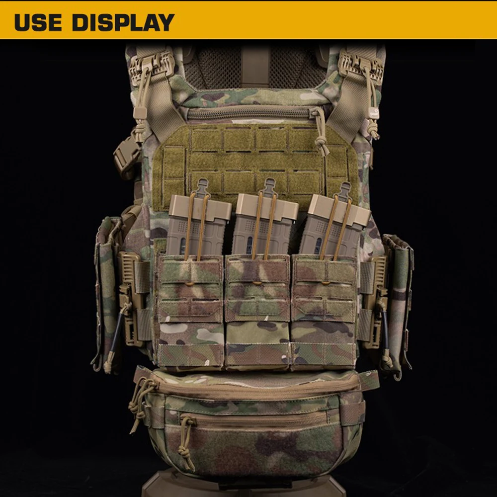 Tactical Chest Rig Drop Dump Pouch FCPC V5 CR Vest  Plate Carrier Storage Bag Shoulder Pack Dual-Purpose Hunting Airsoft Gear