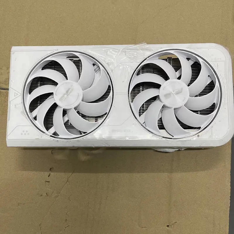 Original white Radiator Cooler for ASUS RDUAL-RTX3060TI-O8GD6X- Mini Graphics Card with Backplate