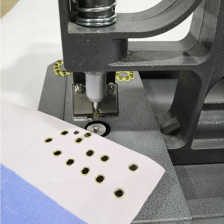 Semi-Automatic Eyelet Machine Used for Banners Tarps Papers PVC Packaging Bags Cloth-Buttonhole Grommet Machine