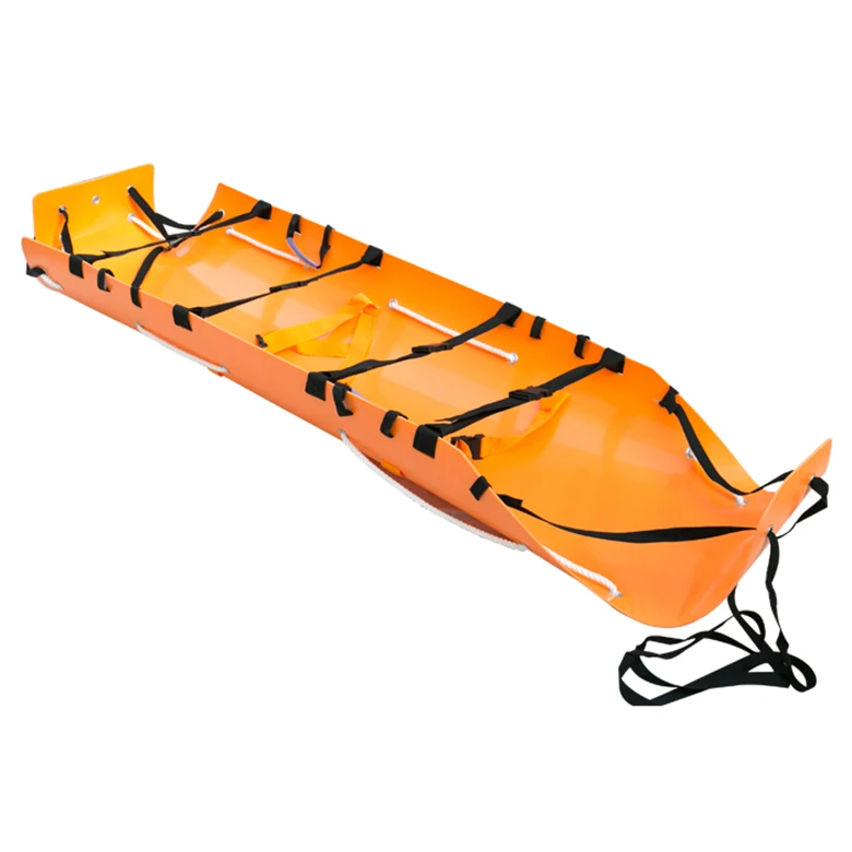 Portable Roll Up Rescue Stretcher EVA Lightweight Emergency Medical Stretcher For Outdoor Ambulance Fire Rescue With Carry Bag