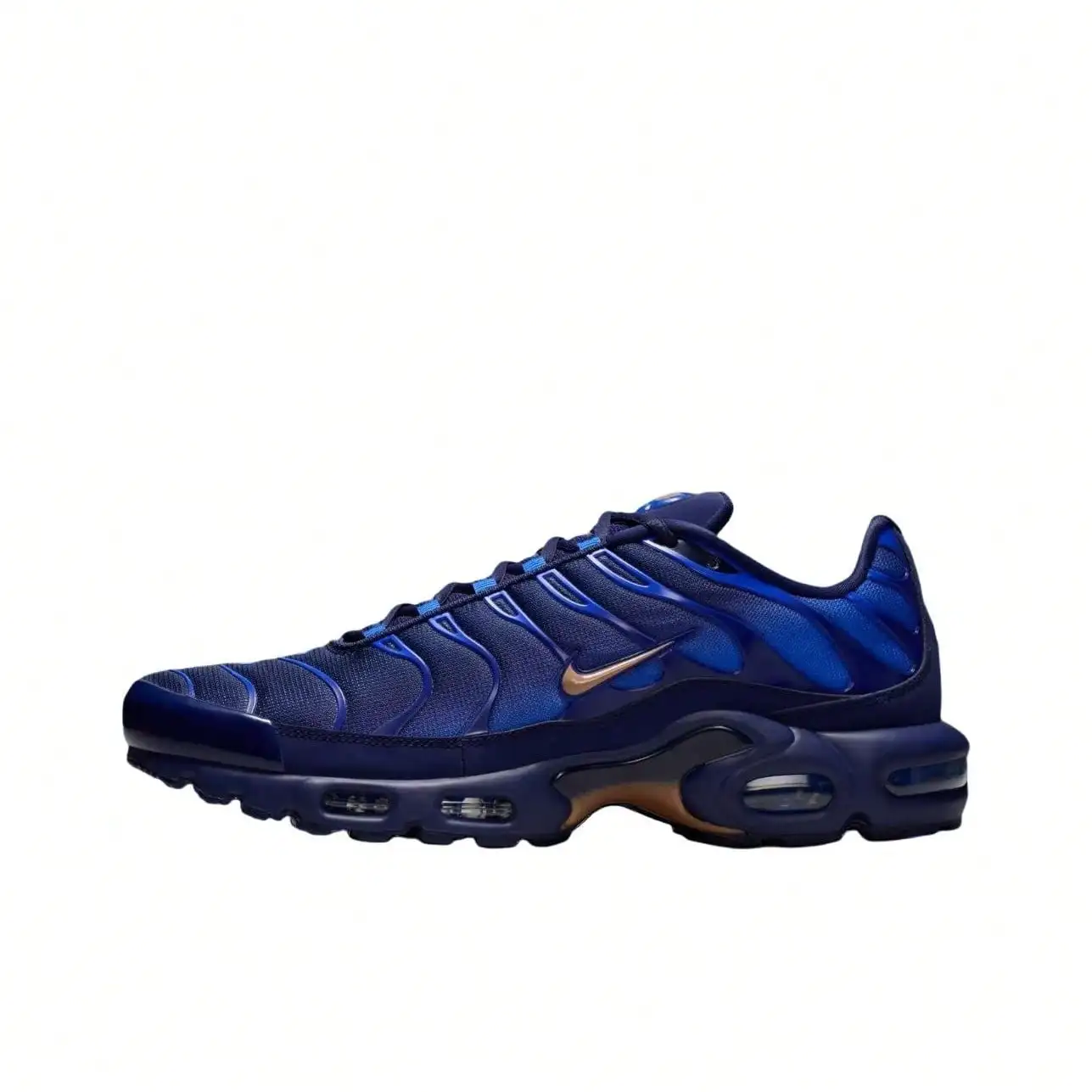 Nike Air Max Plus French Football Federation OG Running Shoes Men's Black/Blue IQ0170-400